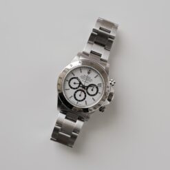 Rolex Cosmograph Daytona Ref.16520 Floating Cosmograph, 段落ち 200タキベゼル 細針 R番 1988年 白文字盤
