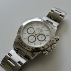 Rolex Cosmograph Daytona Ref.16520 Floating Cosmograph, 段落ち 200タキベゼル 細針 R番 1988年 白文字盤