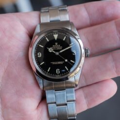 文字盤 ロレックス　エクスプローラー１　1016　ギルトダイアル　ミラーダイアル　ミニッツサークル 1962年