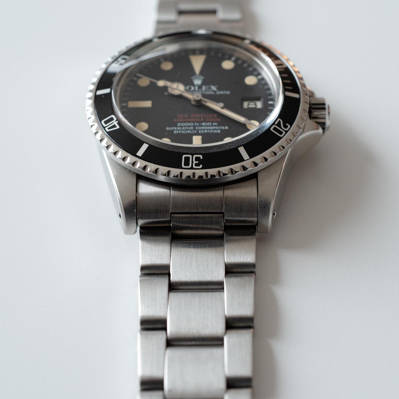 ケース ラグ ロレックス シードウェラー 赤シード Double red Ref.1665 Mk3 ダイアル 1972y 文字盤 夜光