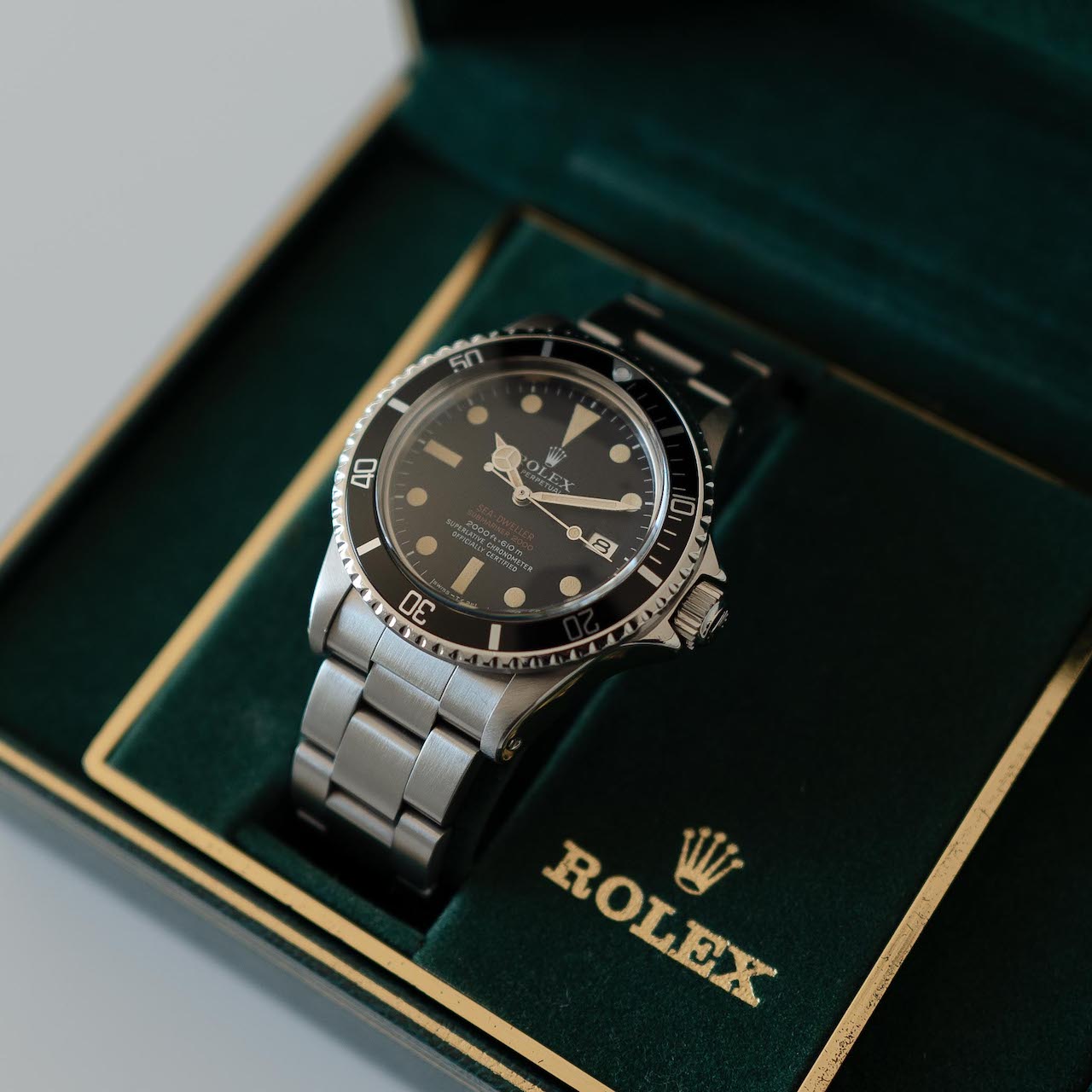 ロレックス/ダブルレッド・シードゥエラー/OH証明書付き/ROELX SEA-DWELLER “DRSD” Ref.1665 Mk3 dial 1972y - 画像 (5)