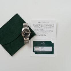 Alternative view of ROLEX EXPLORER1 R番"Fat Font" Ref.1016 1988y