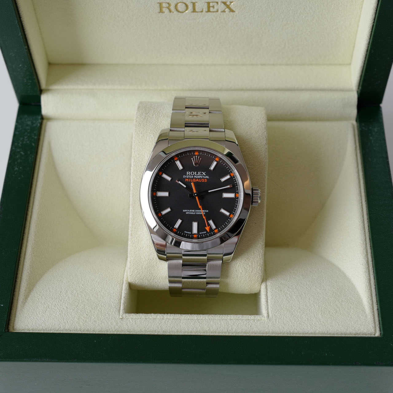 ROLEX MILGAUSS REF 116400