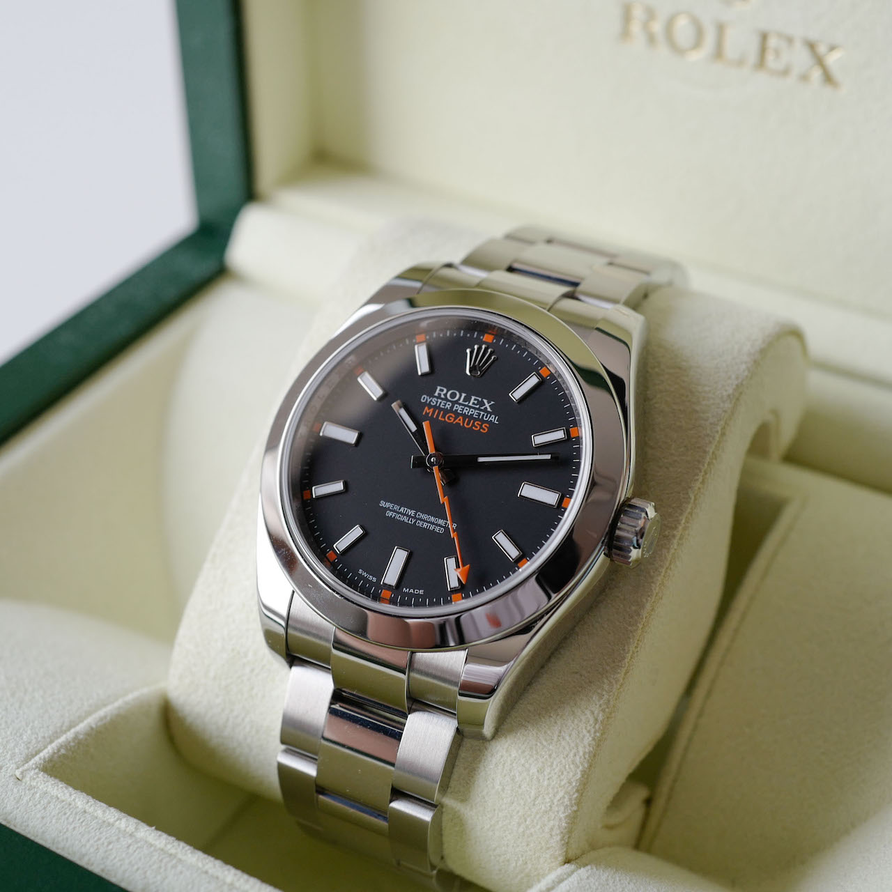 ROLEX MILGAUSS REF 116400