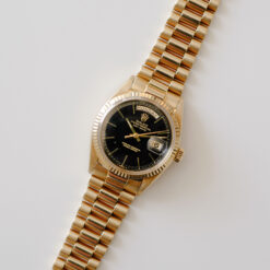 ROLEX DAY-DATE "Gilt Dial, Center Split" 18k Yellow Gold Ref.1803 1967y