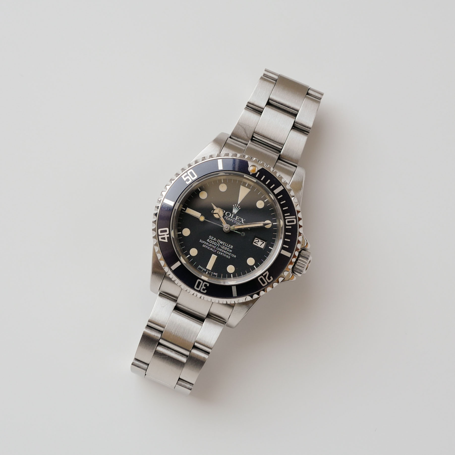 ロレックス/シードゥエラー/トリプルシックス/ROLEX SEA-DWELLER "Triple 6 フチ無し" Ref.16660 1980y