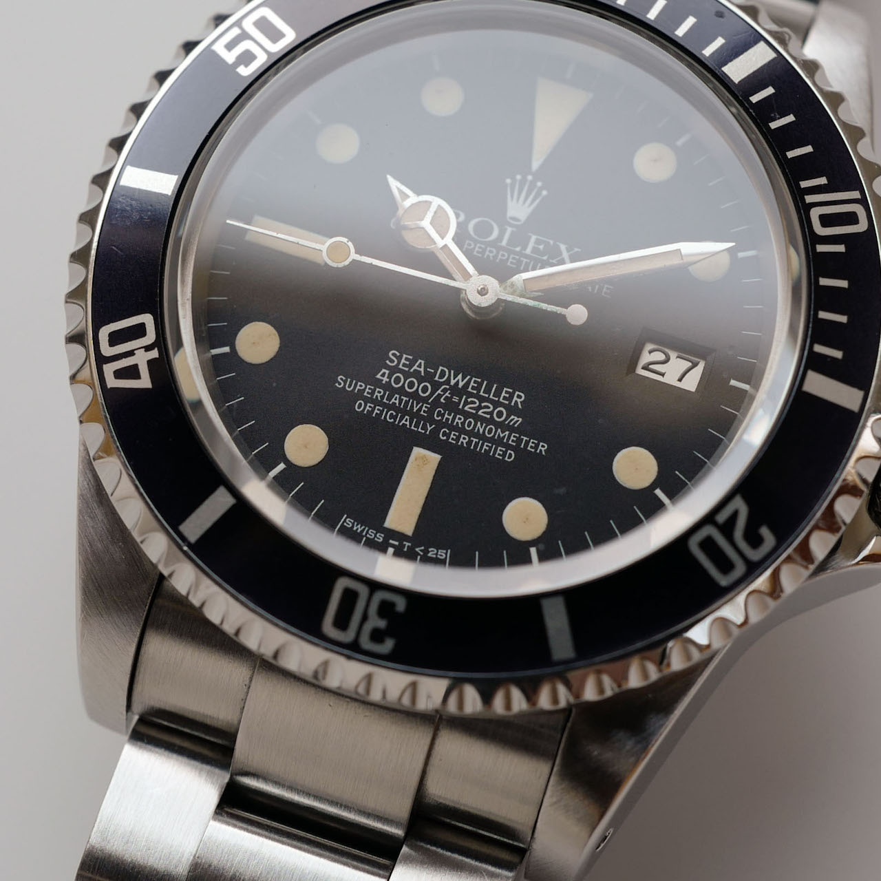 ロレックス/シードゥエラー/トリプルシックス/ROLEX SEA-DWELLER "Triple 6 フチ無し" Ref.16660 1980y - 画像 (6)