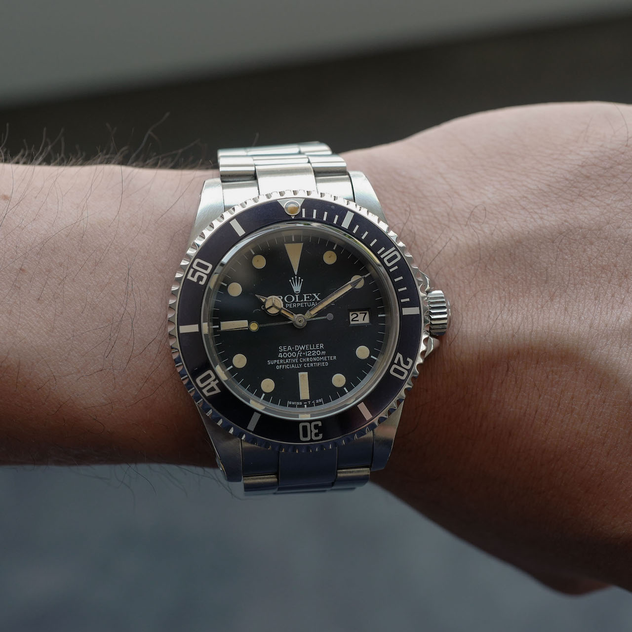 ロレックス/シードゥエラー/トリプルシックス/ROLEX SEA-DWELLER "Triple 6 フチ無し" Ref.16660 1980y - 画像 (4)