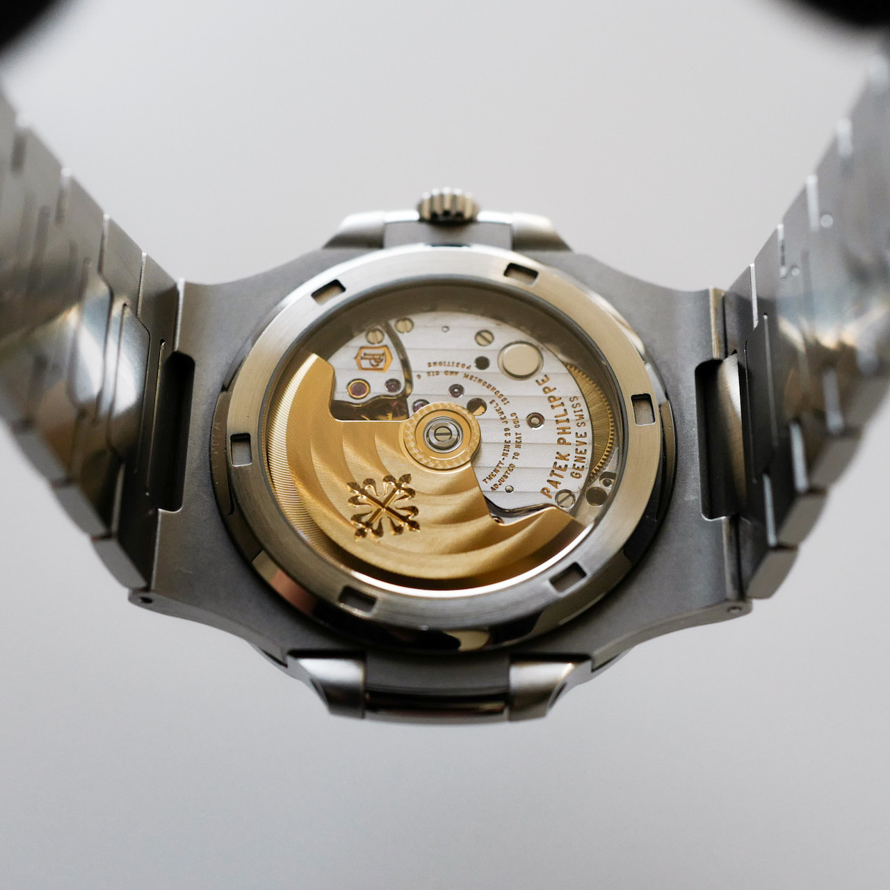 PATEK PHILIPPE Nautilus "Jumbo" Ref.5711/1A-010 Blue-Grey Dial Full Set - 画像 (8)