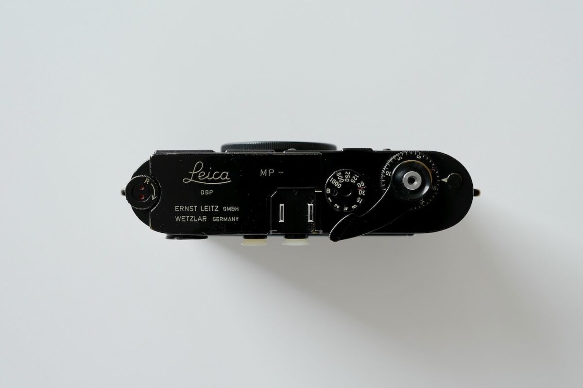 LEICA MP BLACK PAINT
