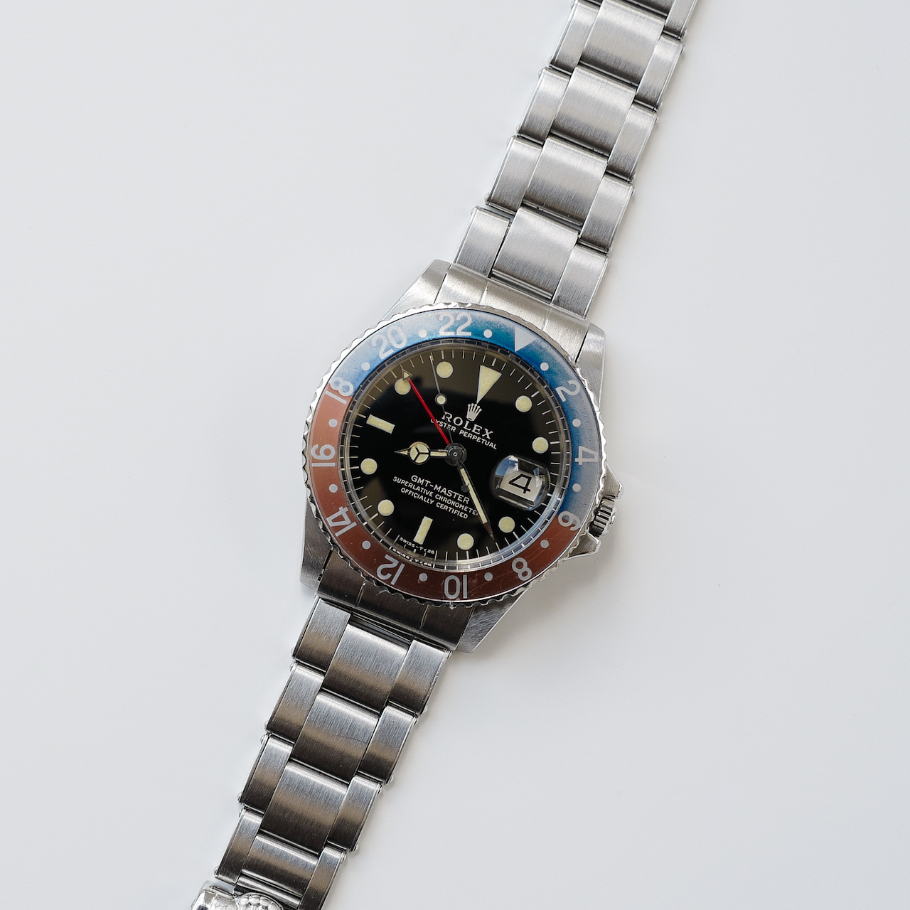 ROLEX GMT-Master Ref.1675 "GILT Dial" 1966y-67y ミラー