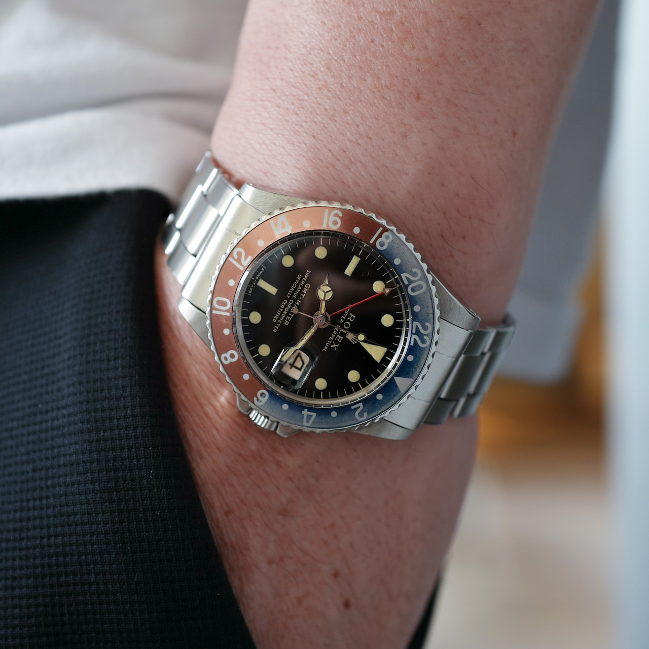 ROLEX GMT-Master Ref.1675 “GILT Dial” 1966y