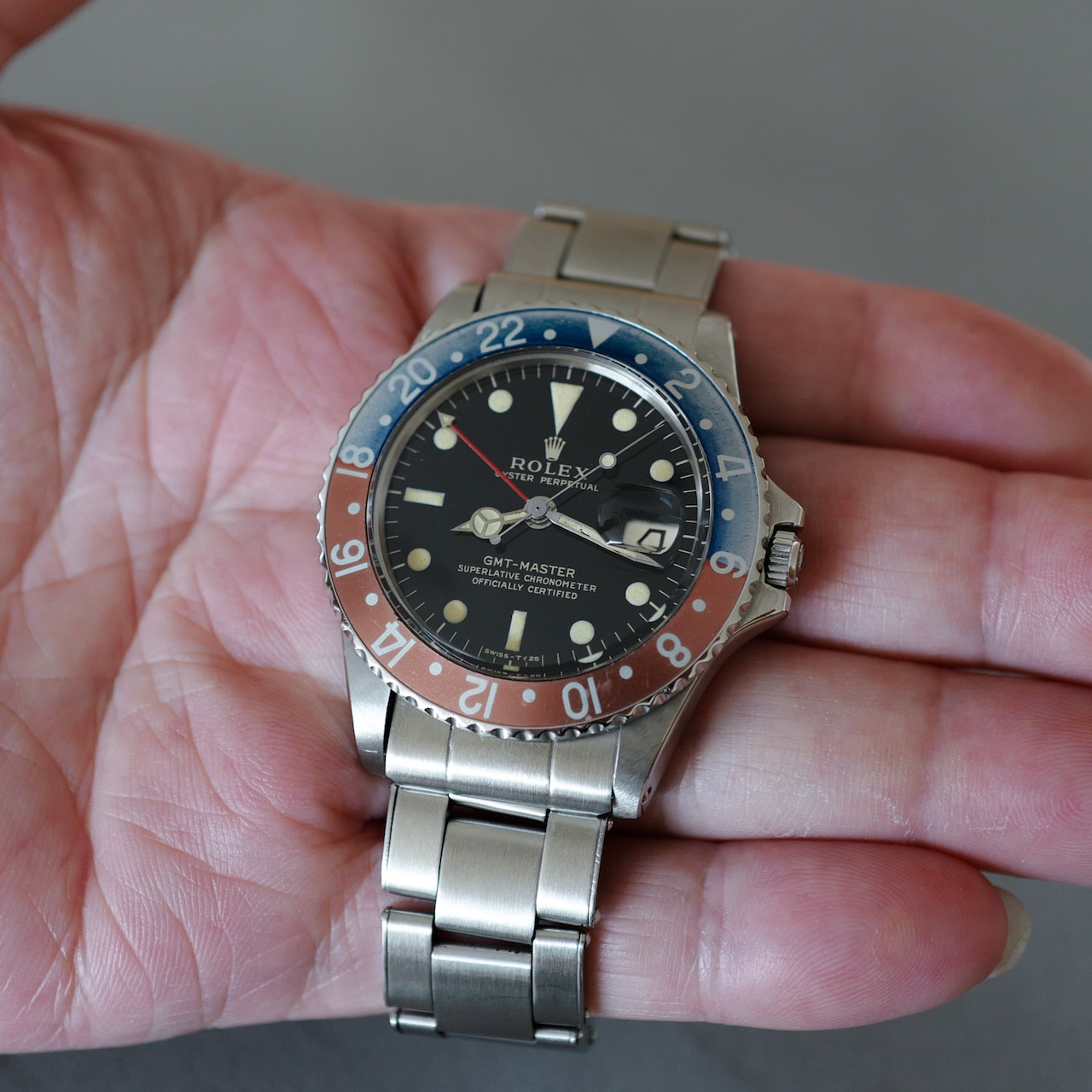 ROLEX GMT-Master Ref.1675 “GILT Dial” 1966y
