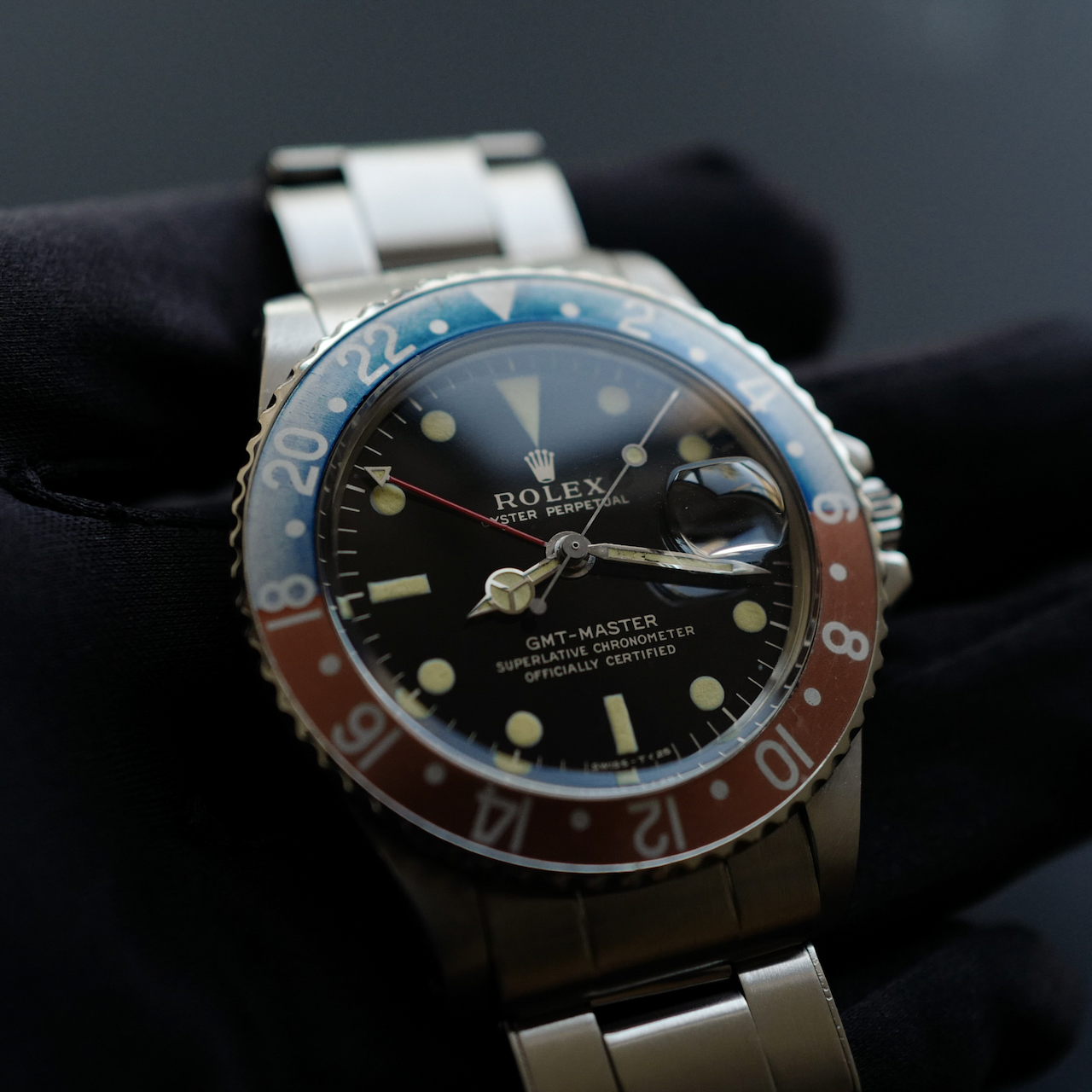 ROLEX GMT-Master Ref.1675 "GILT Dial" 1966y-67y ミラー - 画像 (3)