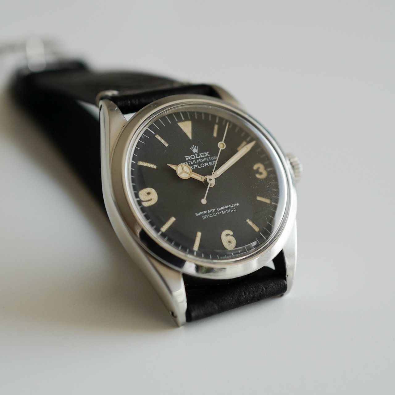 ロレックス/エクスプローラー1/マットダイアル/メガファット/ROLEX EXPLORER1 Ref.1016 "MEGA FAT" Mark1 1967-68y - 画像 (2)