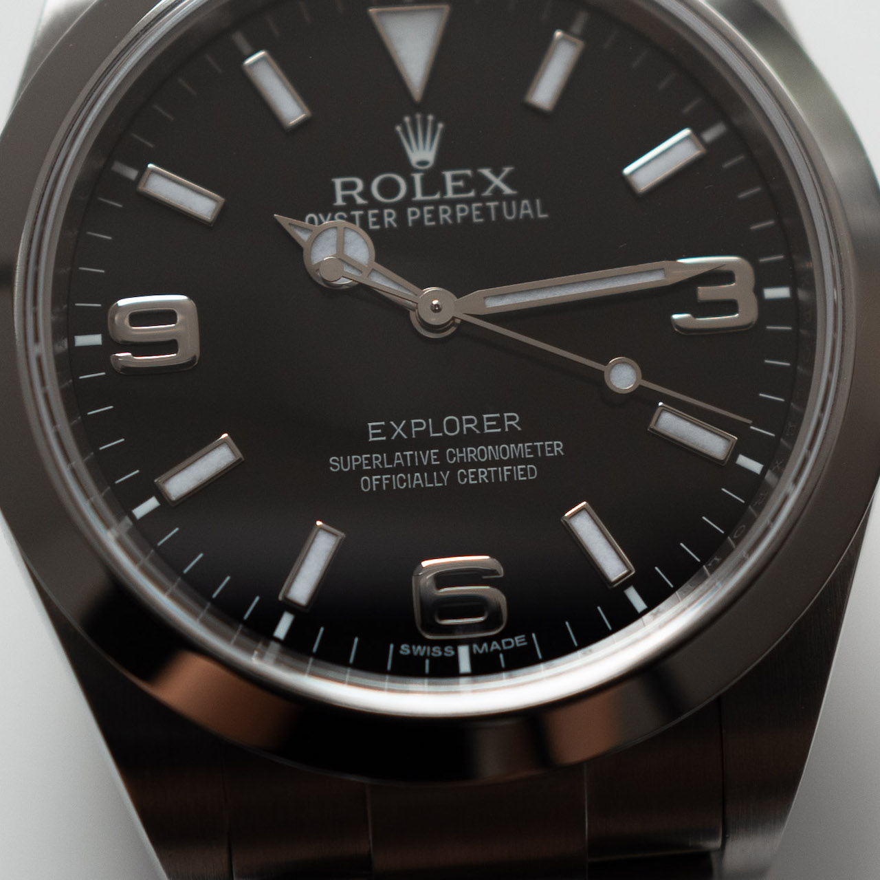 ROLEX EXPLORER 1 Ref.214270 "BLACK OUT" 39mm Full Set