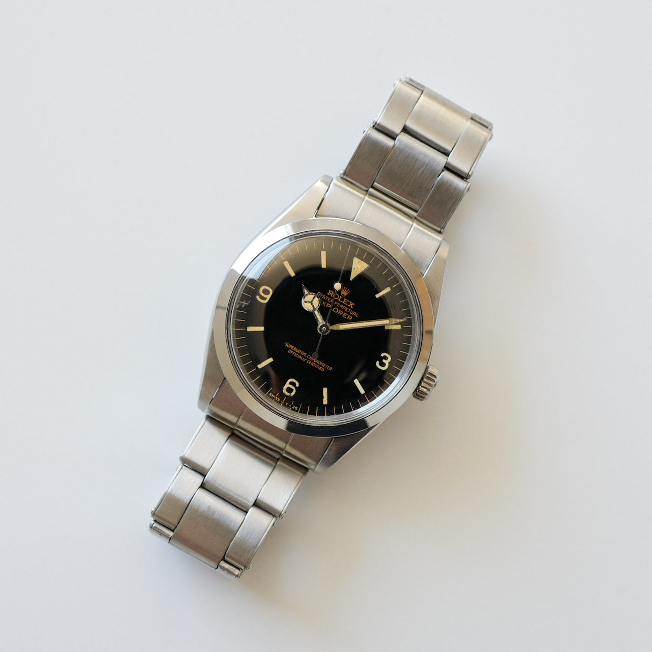rolex explorer1 Ref.1016 gilt dial ミラーダイアル エクスプローラー1