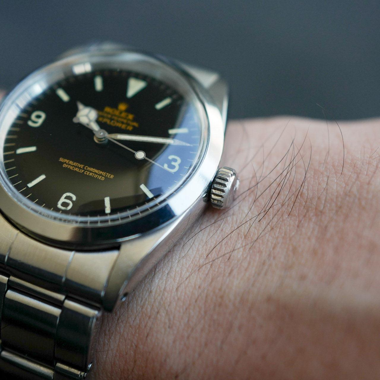 rolex explorer1 Ref.1016 gilt dial ミラーダイアル エクスプローラー1