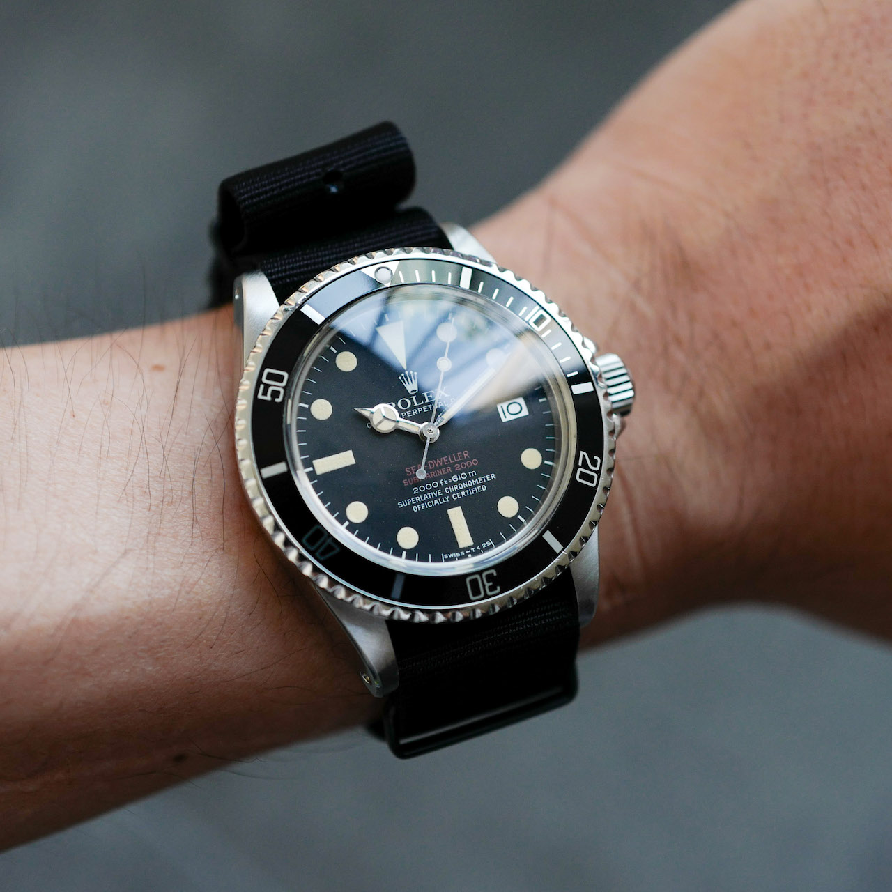 SOLD OUT...NATO G10 ストラップ/正規Phoenix社/マットブラック/NATO G10 MATTE BLACK STRAP 20MM FOR ROLEX SPORTS ETC, - 画像 (4)