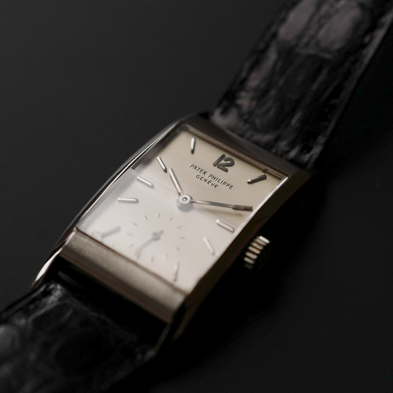 パテック・フィリップ/アワーグラス/18Kホワイトゴールド/PATEK PHILIPPE Ref.2461 "HOUR GLASS" 18KWG With Archive - 画像 (8)