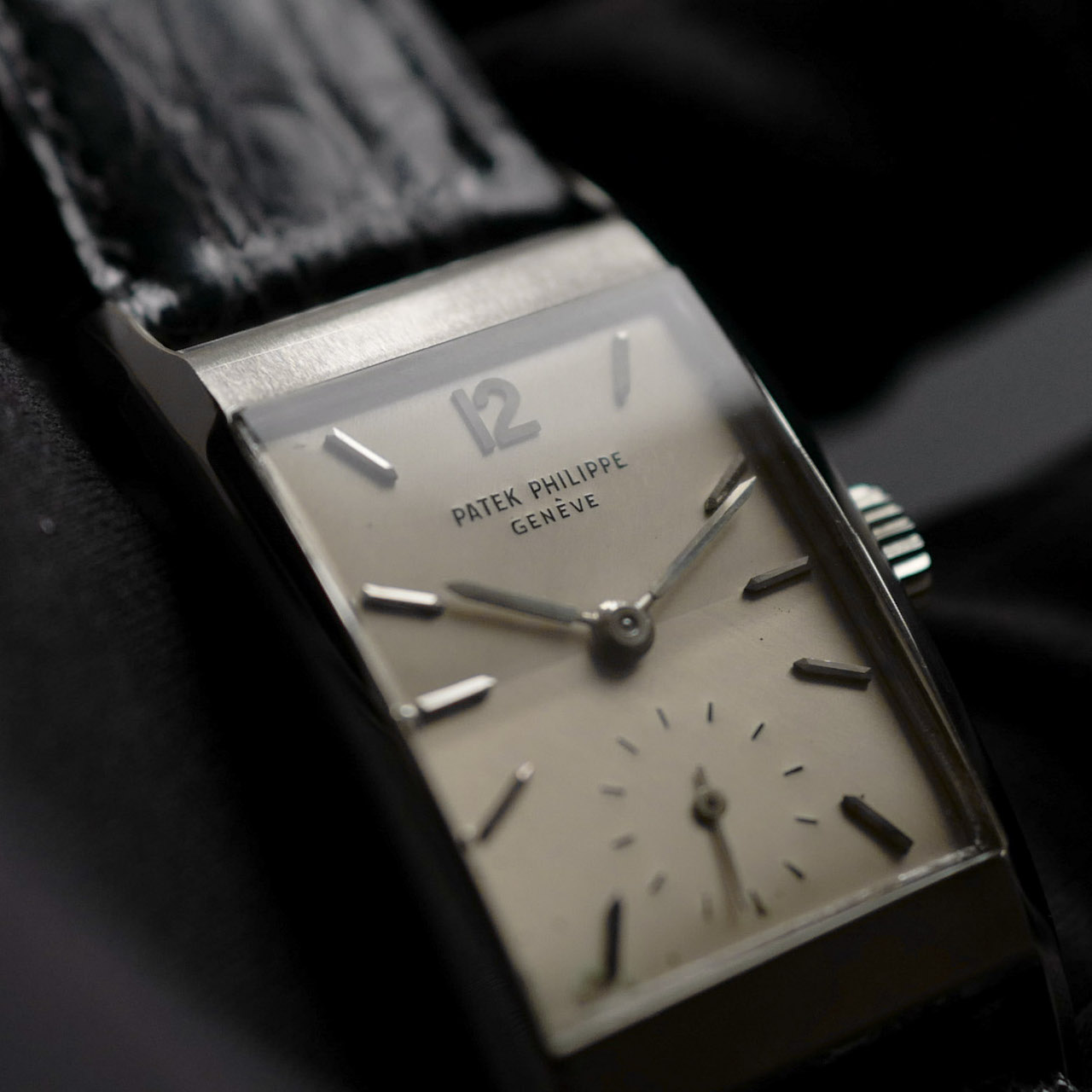 パテック・フィリップ/アワーグラス/18Kホワイトゴールド/PATEK PHILIPPE Ref.2461 "HOUR GLASS" 18KWG With Archive - 画像 (7)