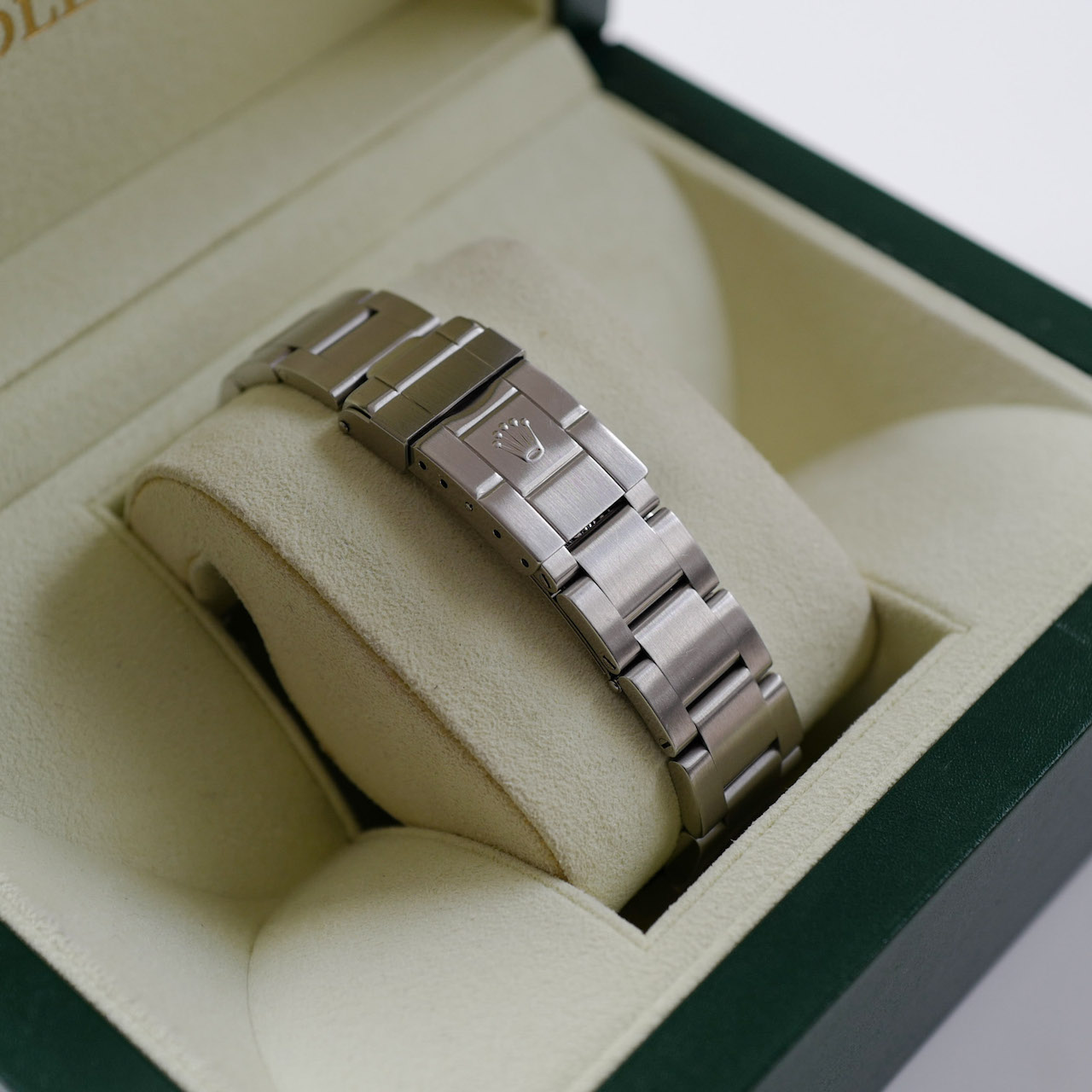 ロレックス/エクスプローラー1/ブラックアウトダイヤル/未研磨フルセット/ROLEX EXPLORER1 Ref.114270V "Black Out" 2009y FULL SET MINT - 画像 (9)