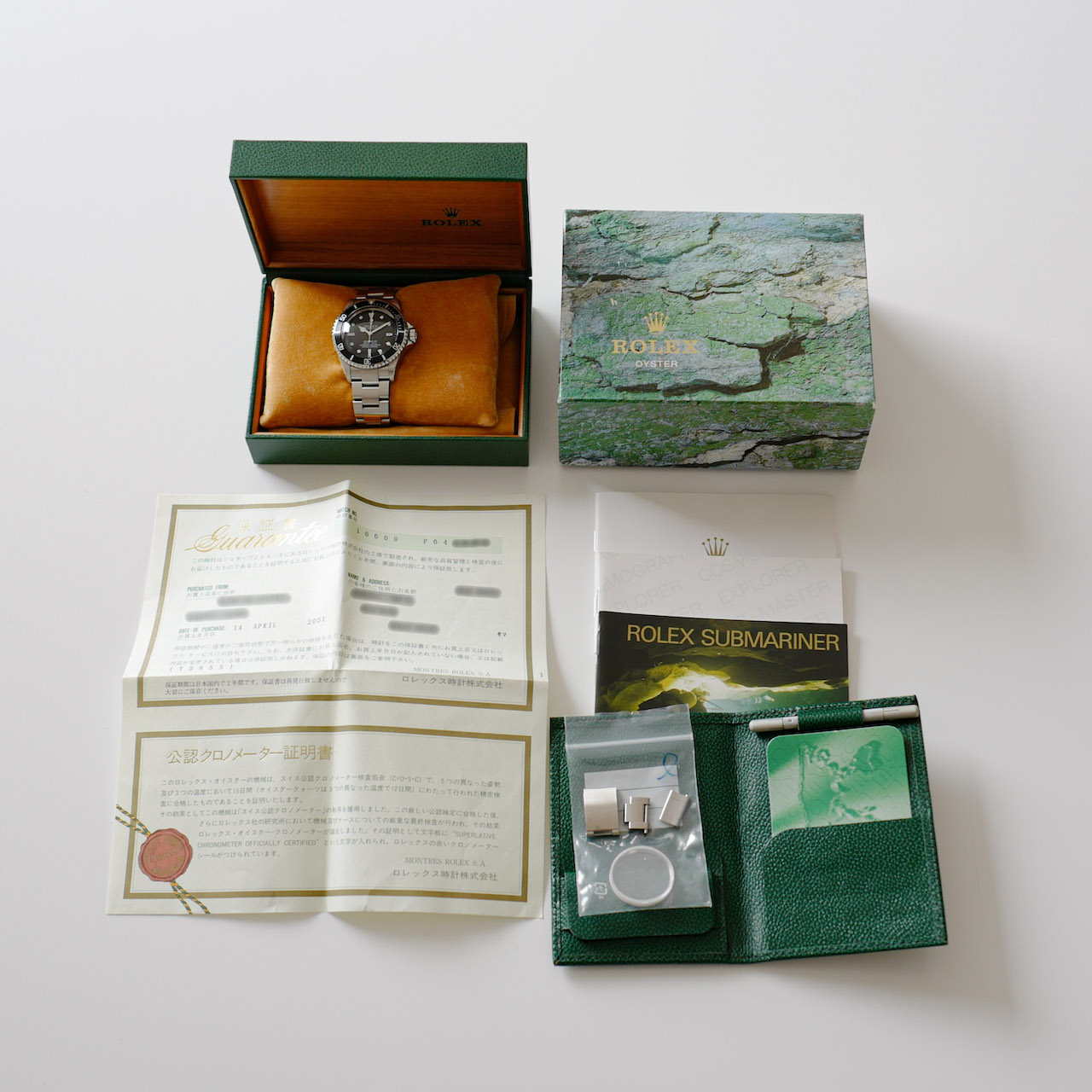 ロレックス/シードゥエラー/スーパードーム風防/国際保証書付き/ROLEX SEA-DWELLER Ref.16600 "SUPER DOME" with Paper - 画像 (2)