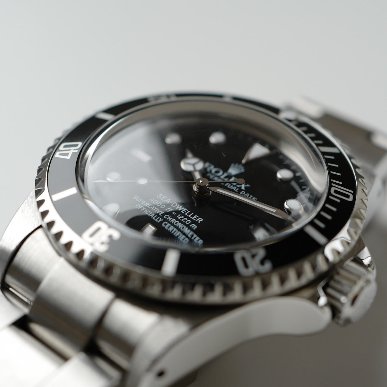 ロレックス/シードゥエラー/スーパードーム風防/国際保証書付き/ROLEX SEA-DWELLER Ref.16600 "SUPER DOME" with Paper - 画像 (5)