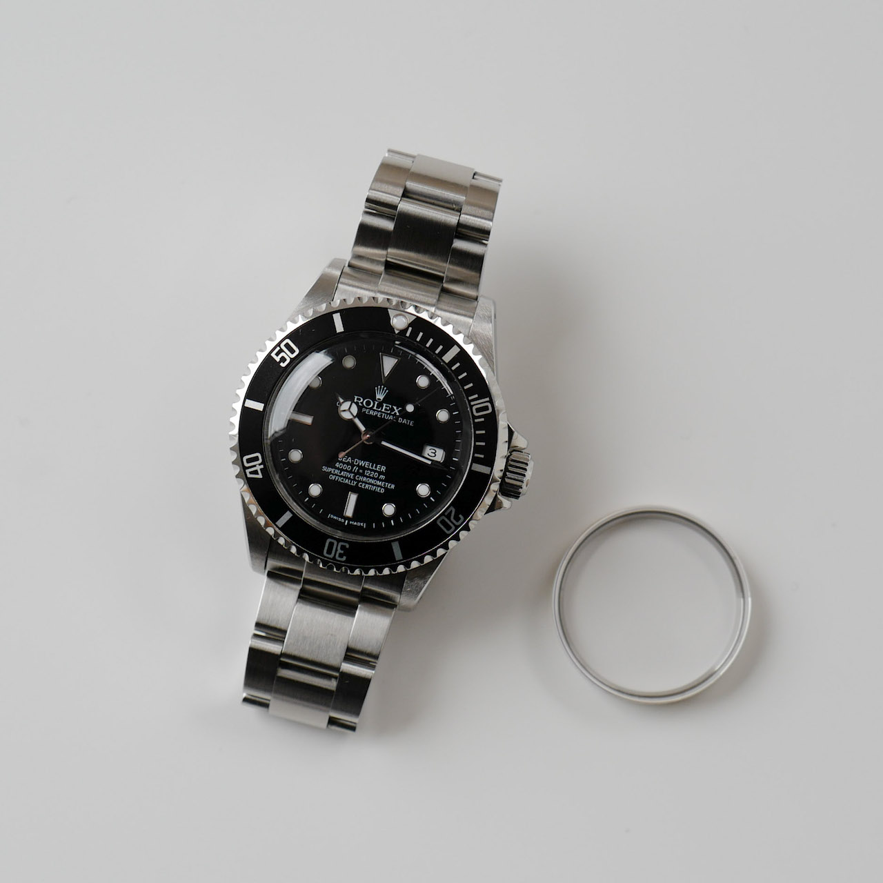 ロレックス/シードゥエラー/スーパードーム風防/国際保証書付き/ROLEX SEA-DWELLER Ref.16600 "SUPER DOME" with Paper - 画像 (3)