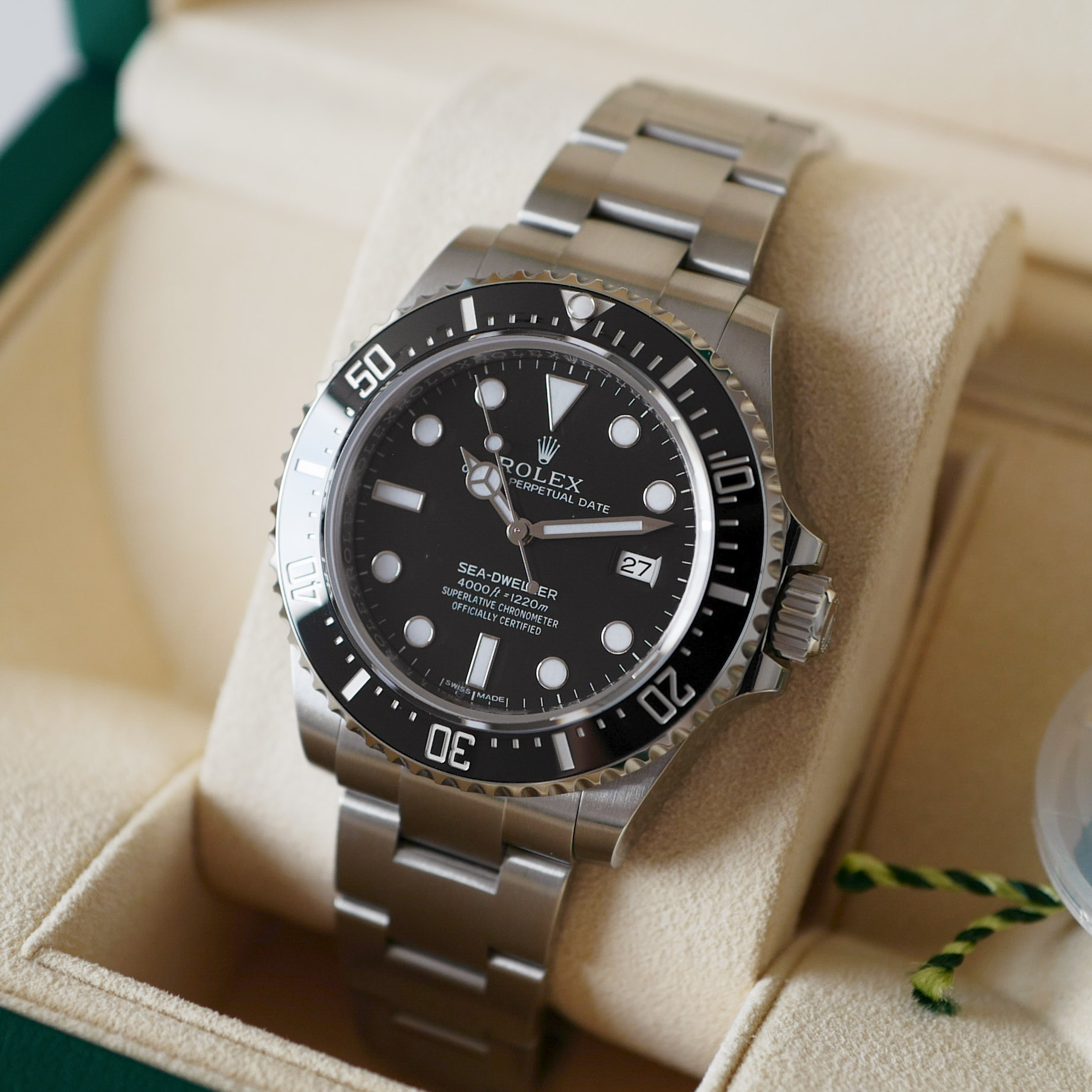 ロレックス/シードゥエラー4000/国内正規フルセット/未使用(デッド)/ROLEX SEA-DWELLER 4000 Ref.116600 Full Set Dead Stock