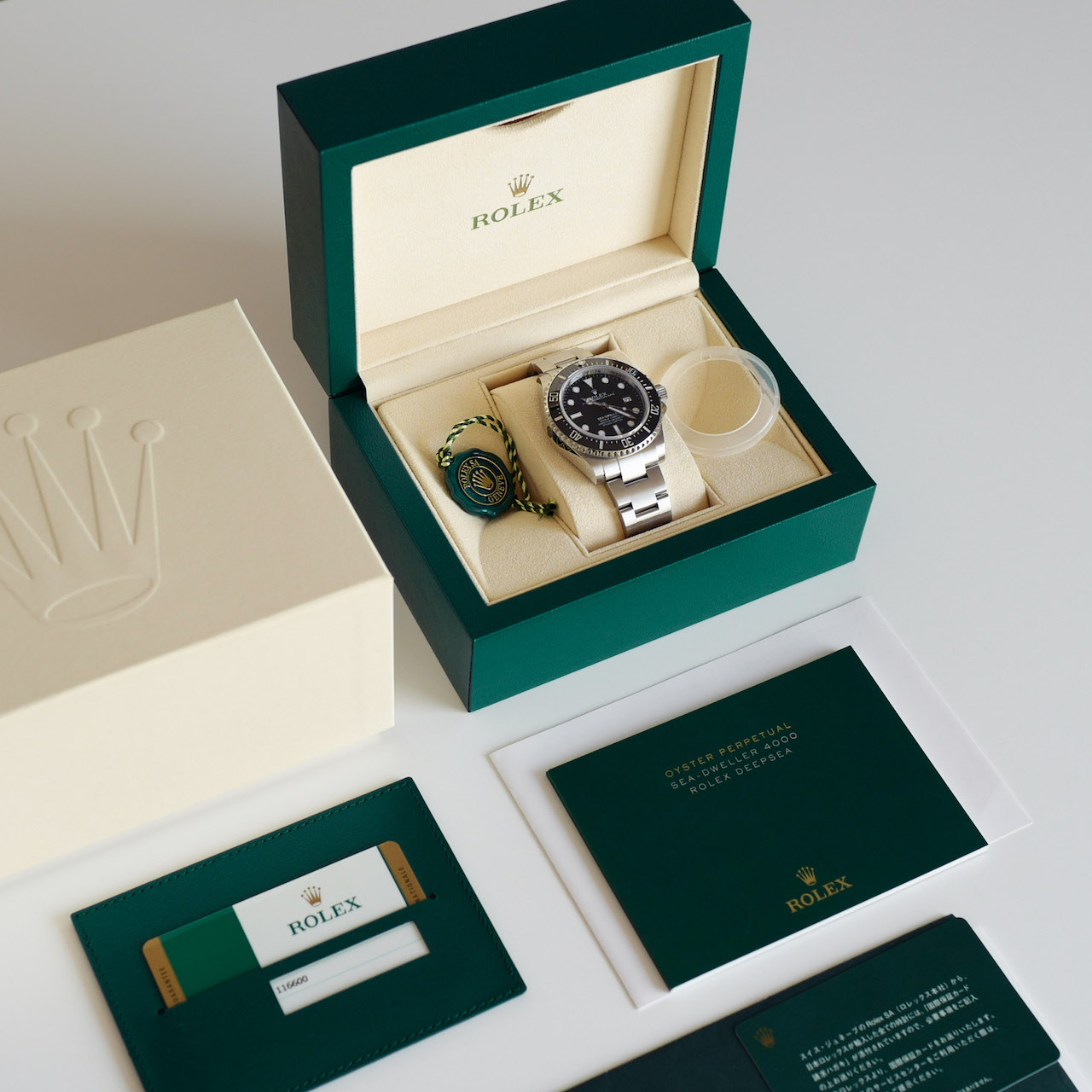 ロレックス/シードゥエラー4000/国内正規フルセット/未使用(デッド)/ROLEX SEA-DWELLER 4000 Ref.116600 Full Set Dead Stock - 画像 (8)