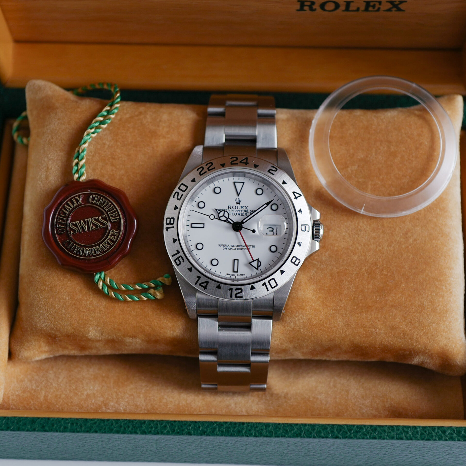 ROLEX EXPLORER 2 Ref.16570K “Polar” White Dial