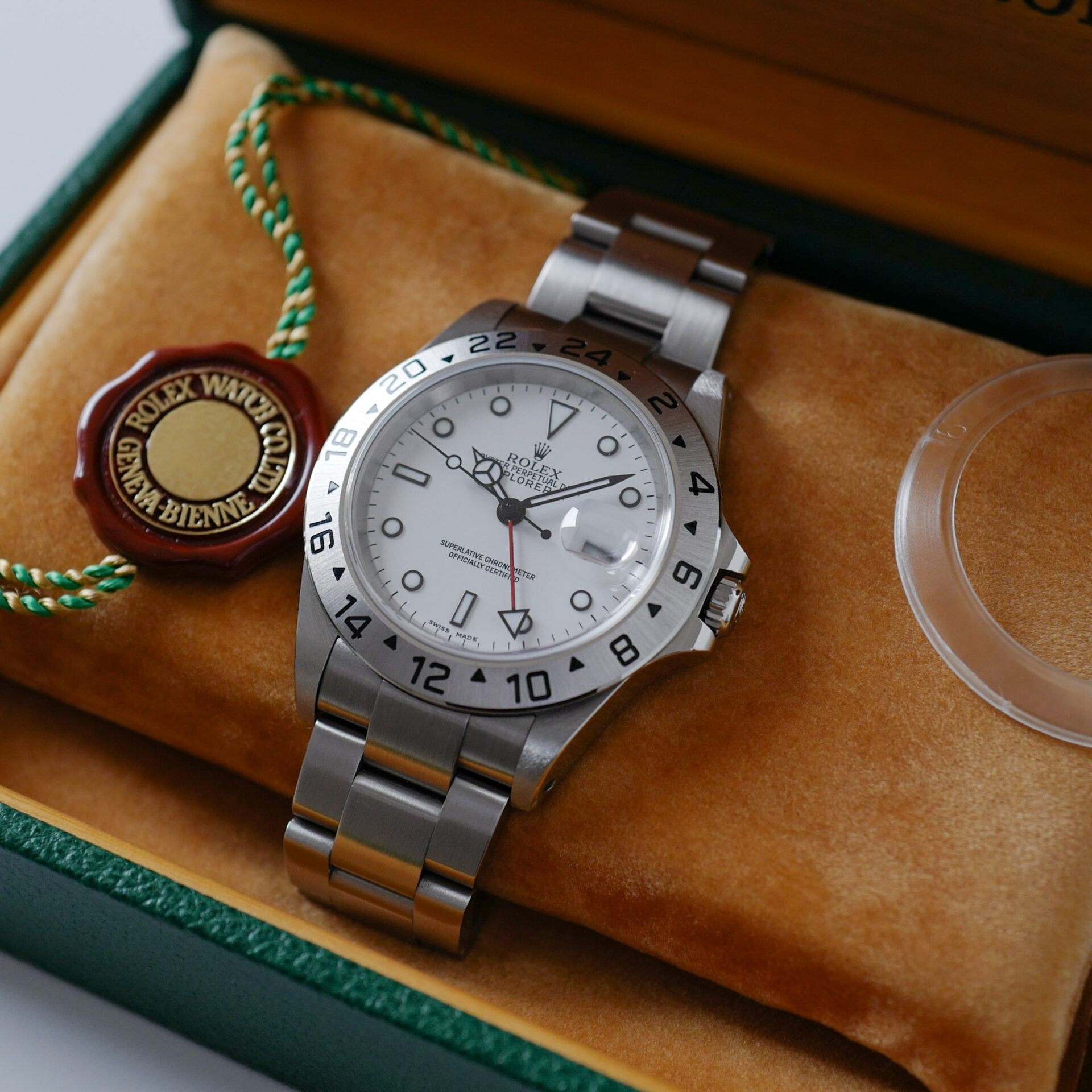 ROLEX EXPLORER 2 Ref.16570K “Polar” White Dial