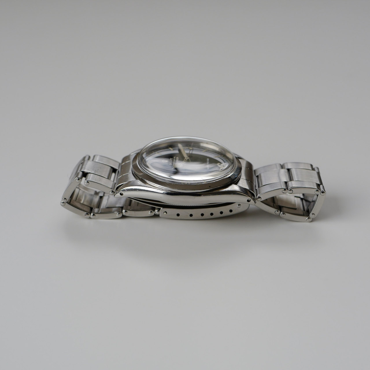 ロレックス/エクスプローラー1 /グロッシーミニッツミラー/6ドット/ROLEX EXPLORER 1 Ref.5504 "Gilt Dial, 6 Dot" 1959y - 画像 (4)