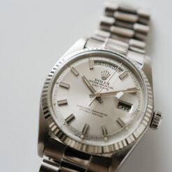 Alternative view of ロレックス/デイデイト/ワイドボーイ/18Kホワイトゴールド/ROLEX DAY-DATE "Wide Boy" 18KWG Ref.1803/9 1973y