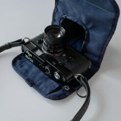 RAMIDUS x ENZO SHOP camera case for Leica navy ver. 2024