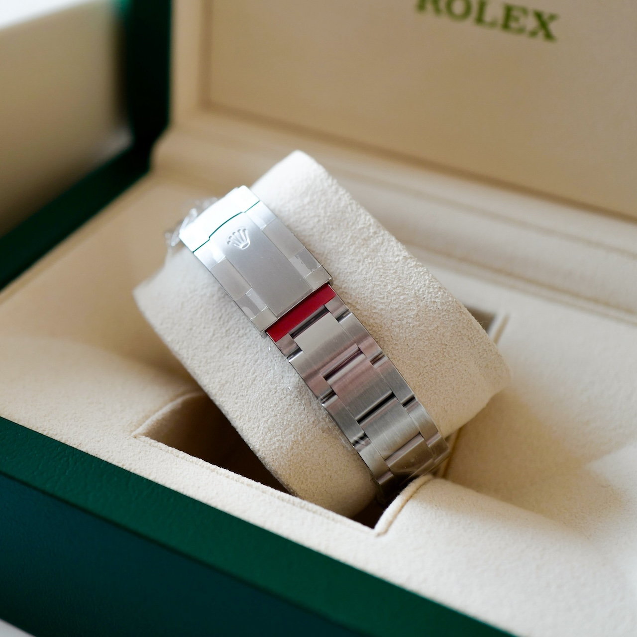 ロレックス/オイスターパーペチュアル36/Ref.126000/ターコイズブルー/新品未使用/シールあり/フルセット/ROLEX OYSTER PERPETUAL 36 "TURQUOISE" FULL SET / NEW - 画像 (7)