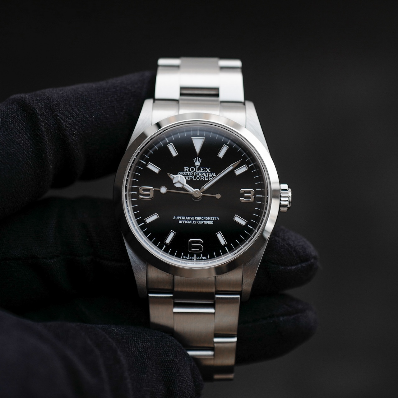 ロレックス/エクスプローラー1/Ref.114270K番/ブラックアウト/フルセット/ROLEX EXPLORER1 Ref.114270K "BLACK OUT" 2002y Full Set - 画像 (3)