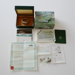 Alternative view of ロレックス/エクスプローラー１/Ref.114270K番/ブラックアウト/フルセット/ROLEX EXPLORER1 Ref.114270K "BLACK OUT" 2002y Full Set