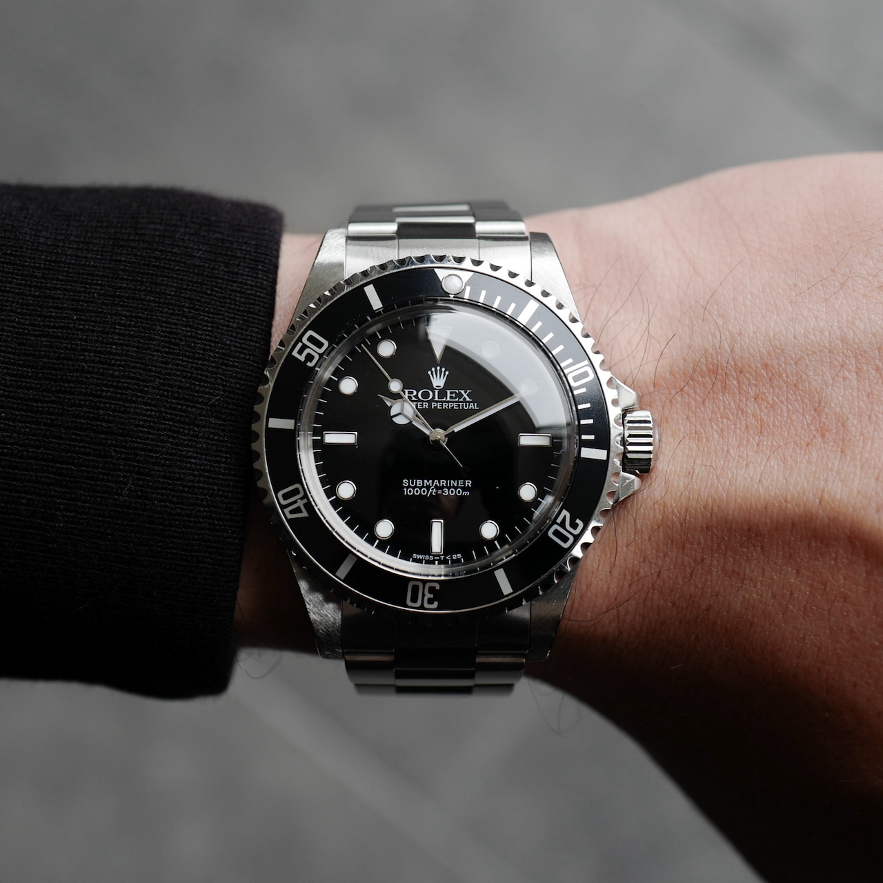 ロレックス/サブマリーナ/14060U番/USギャラ付き/ROLEX SUBMARINER "DOME" Ref.14060 U 1997y US Guarantee - 画像 (8)