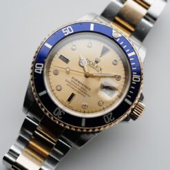Alternative view of ロレックス/サブマリーナデイト16613SG保証書付き8Pダイヤ/3Pサファイア/ROLEX SUBMARINER DATE Ref.16613SG P 18KYG 2000y