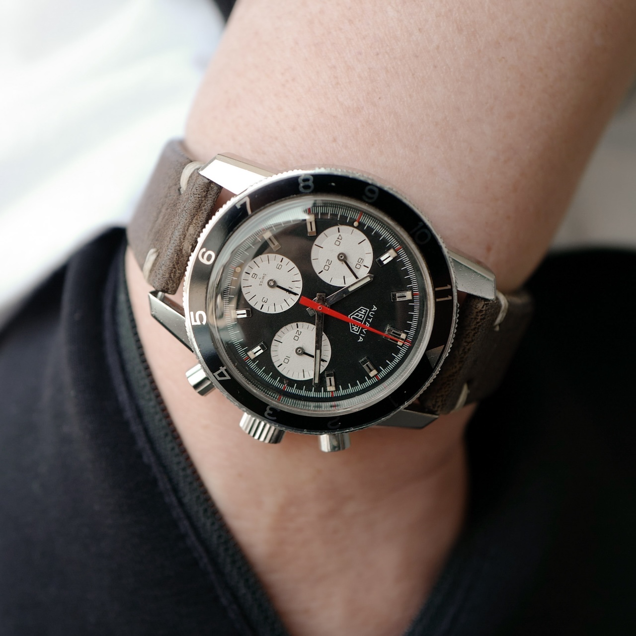ON HOLD ホイヤー/オータヴィア2446C/アルゼンチン空軍/HEUER AUTAVIA for "Argentine Air Force" Ref.2446C - 画像 (11)