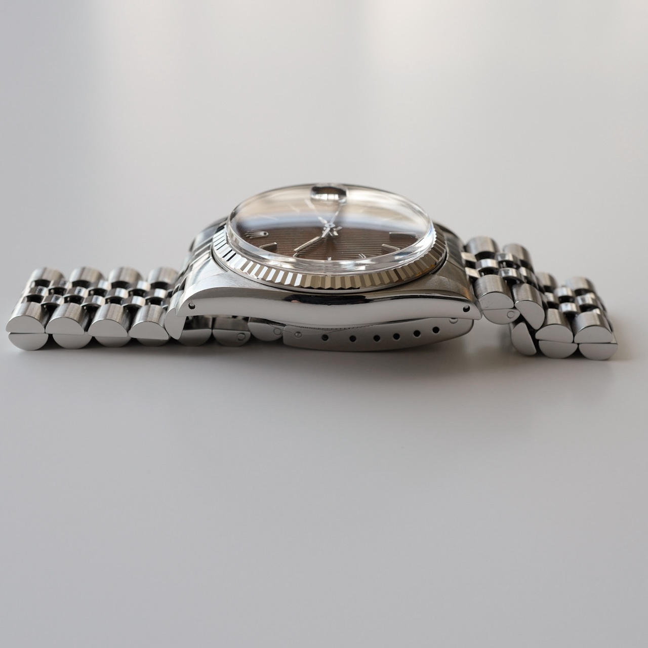 ロレックス/デイトジャスト/トロピカル/タペストリーダイヤル/ROLEX DATE-JUST Ref.16014 “Tropical” Tapestry Dial 1985y - 画像 (4)