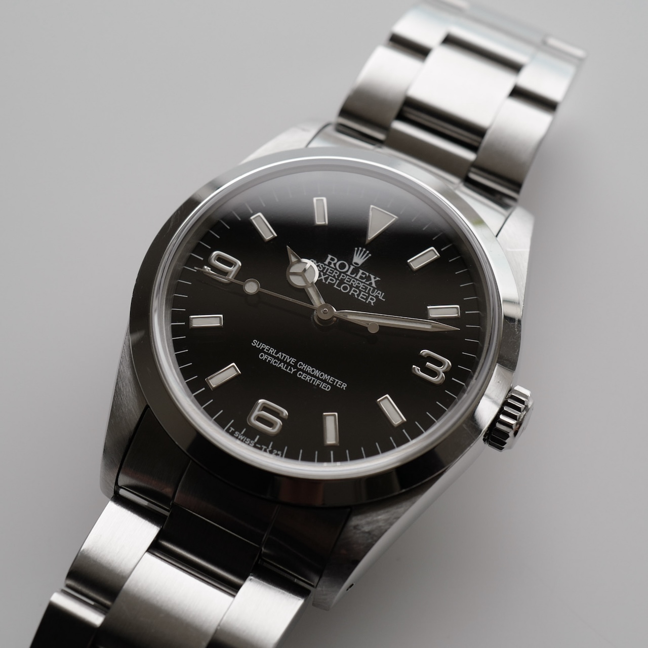 ロレックス/エクスプローラー1/14270/N番1991-92/トリチウム/シングルバックル/国内正規ギャラ/フルセット/ROLEX EXPLORER 1 Ref.14270 "Tritium / Single Buckle" N 1992y Full Set - 画像 (5)