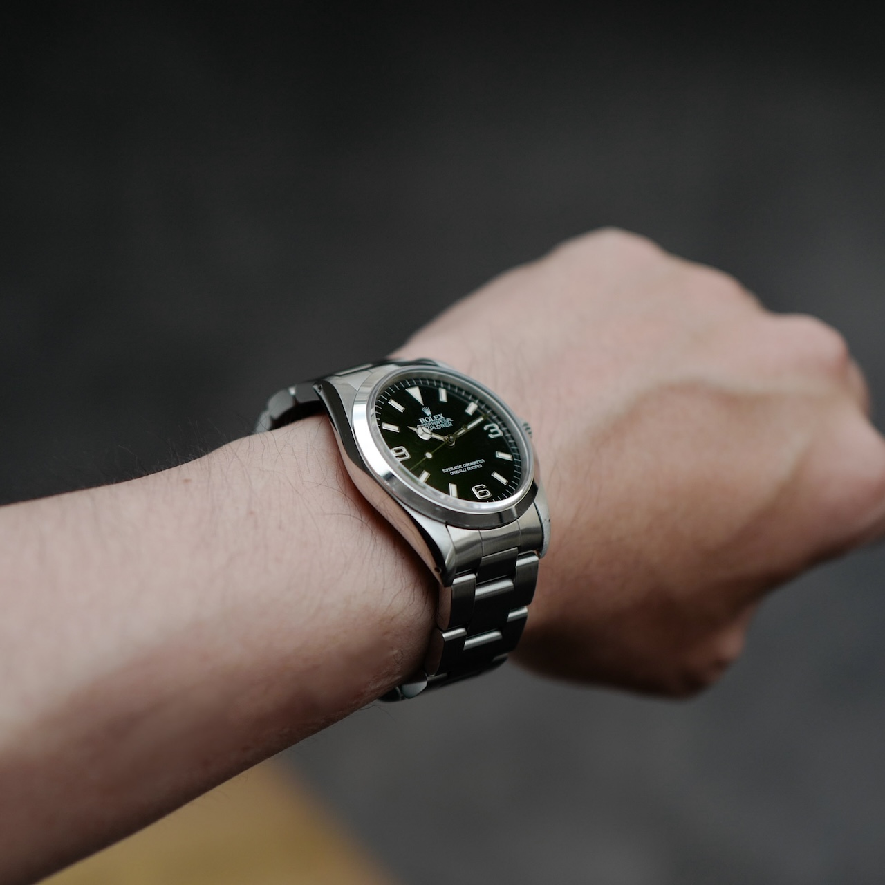 ロレックス/エクスプローラー1/14270/N番1991-92/トリチウム/シングルバックル/国内正規ギャラ/フルセット/ROLEX EXPLORER 1 Ref.14270 "Tritium / Single Buckle" N 1992y Full Set - 画像 (4)