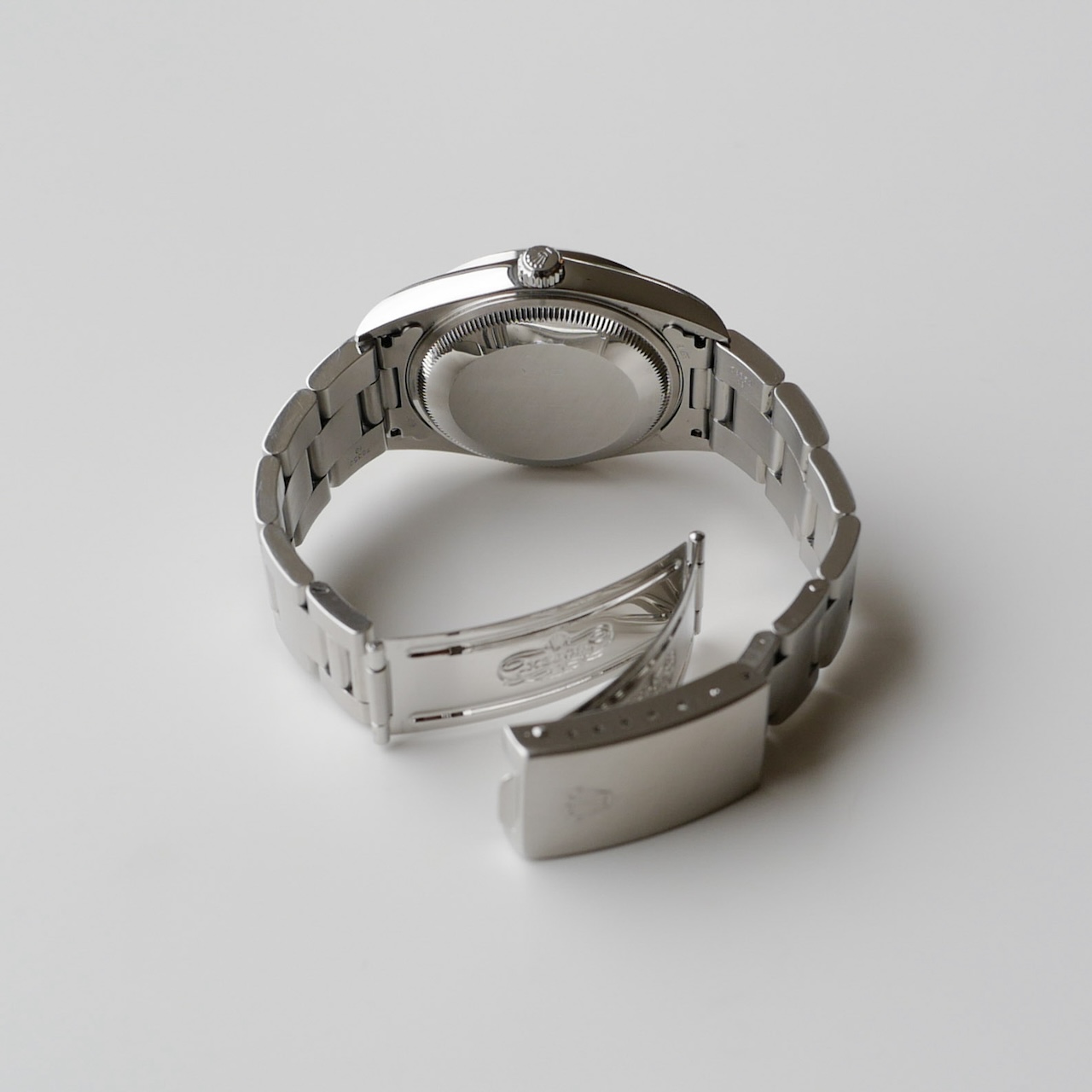 ロレックス/オイスターパーペチュアルデイト15200/飛びアラビアダイヤル/P番2000年/フルセット/ROLEX OYSTER PERPETUAL DATE Ref.15200 "Blue Arabic Dial" P 2000y Full Set - 画像 (6)