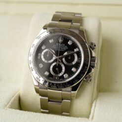 ロレックス/デイトナ116509/8Pダイヤ/18KWG/D番2005年/ROLEX DAYTONA Ref.116509 D 2005y With Paper
