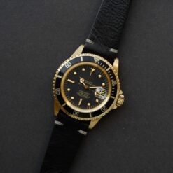 ロレックス/サブマリーナ1680/8/黒壺ダイヤル/ROLEX SUBMARINER DATE Ref.1680/8 "NIPPLE DIAL"18KYG 1976-77y