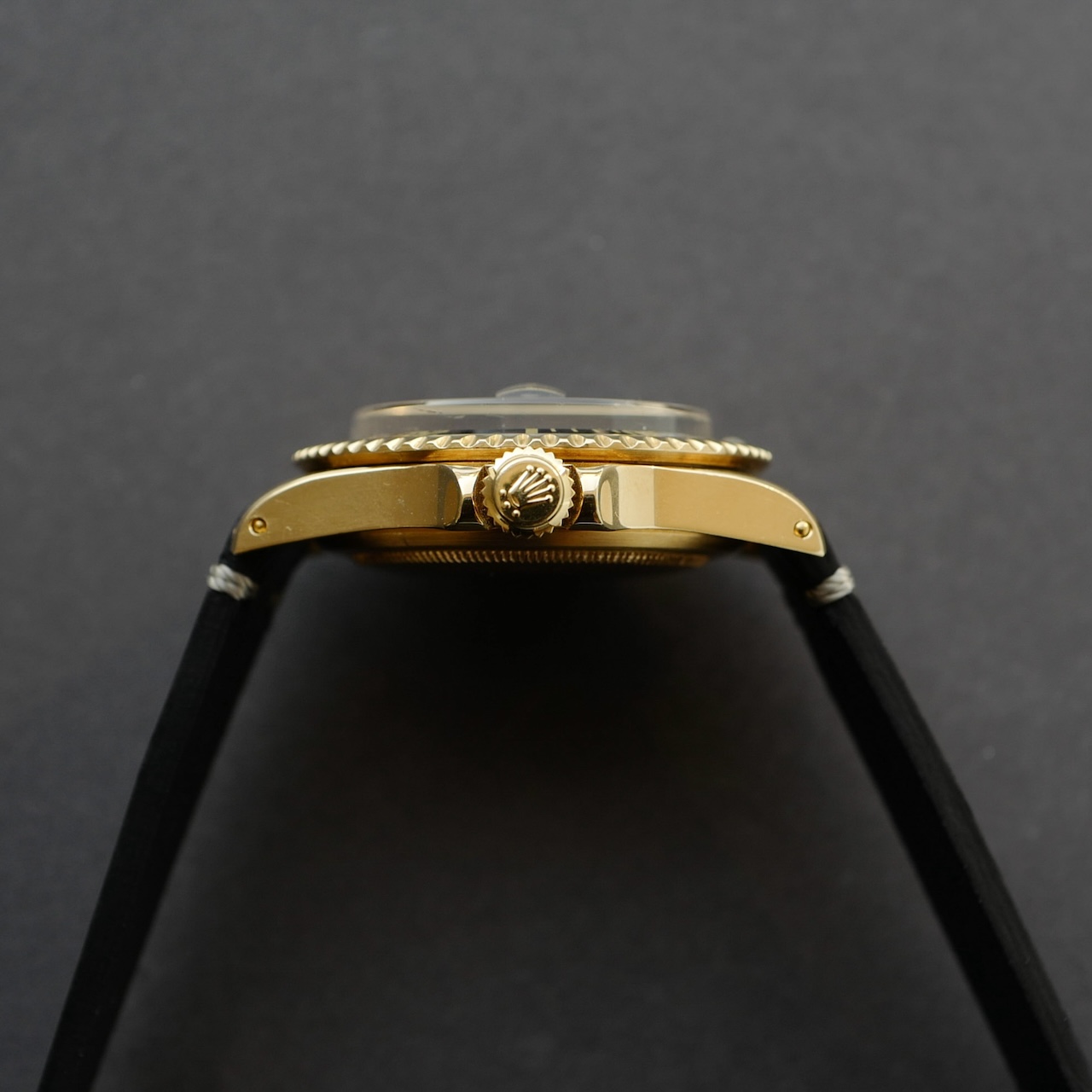 ロレックス/サブマリーナ1680/8/黒壺ダイヤル/ROLEX SUBMARINER DATE Ref.1680/8 "NIPPLE DIAL"18KYG 1976-77y - 画像 (7)