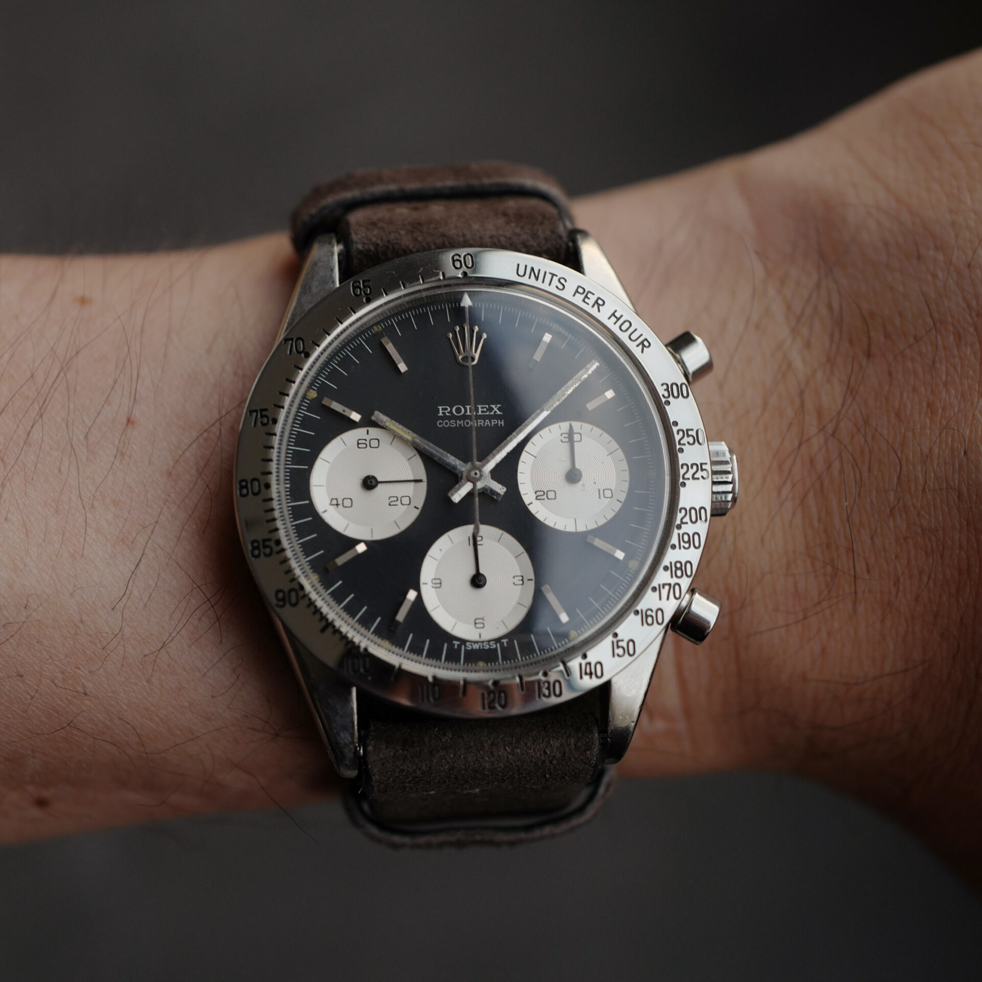 ロレックス/デイトナ6239/2ndル・マン/国際保証書つき/ROLEX DAYTONA Ref.6239 "2nd Le Mans"1964y with Paper and Box - 画像 (5)